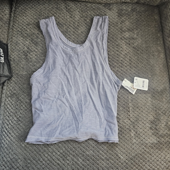 Free People Blue Tank Top NWT - Picture 3 of 3